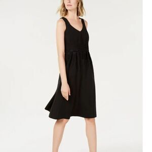 Alfani Black Elegant Black Sleeveless Dress Medium NWT